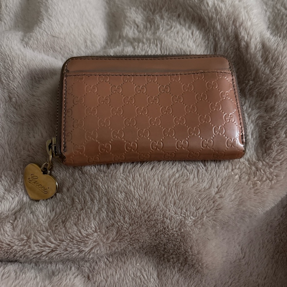 Gucci Brown Embossed Wallet
